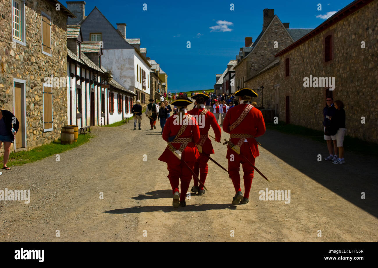 Fortress of Louisbourg National Historic Park Stock Photo Alamy
