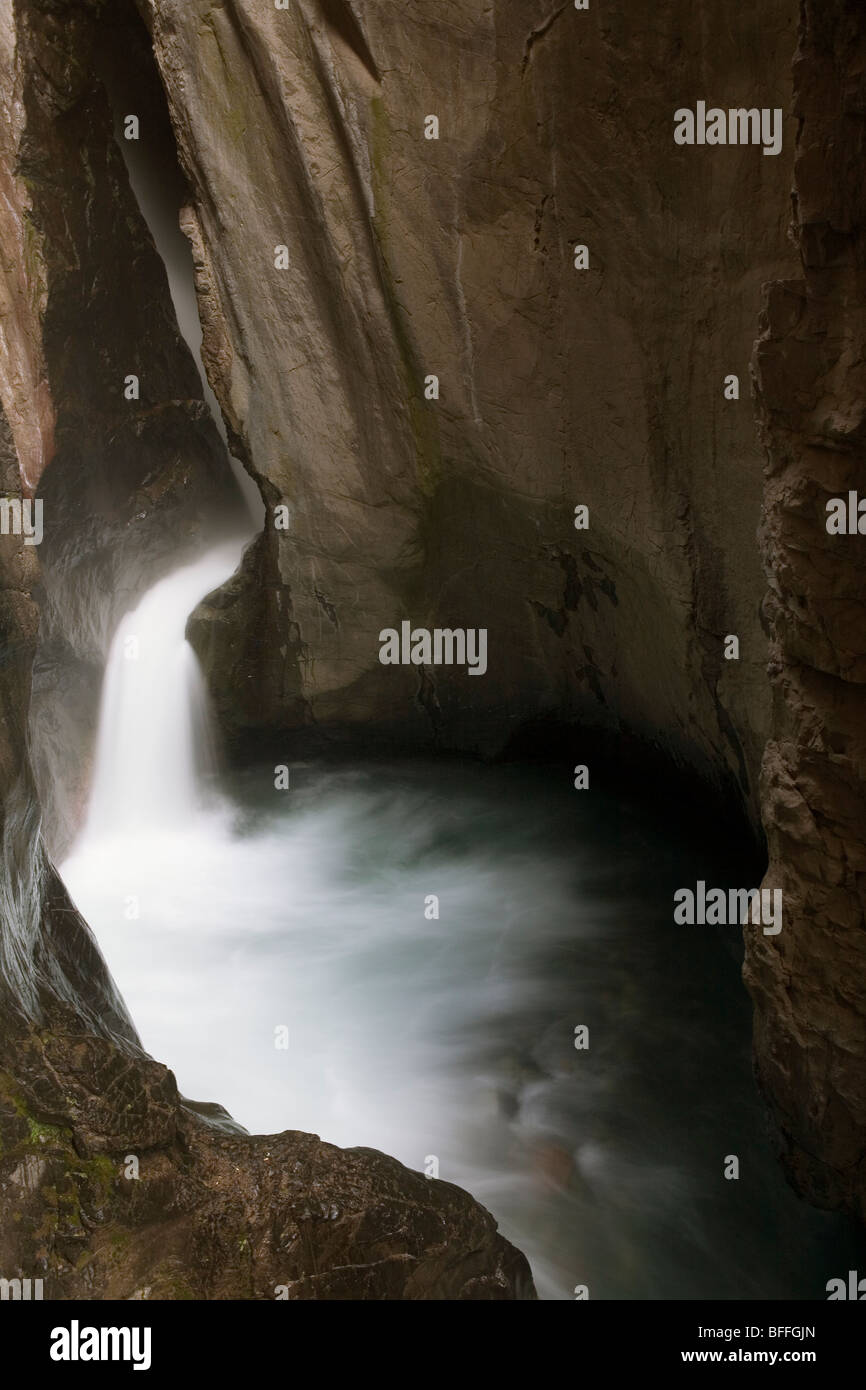 box canyon falls, ouray co Stock Photo Alamy