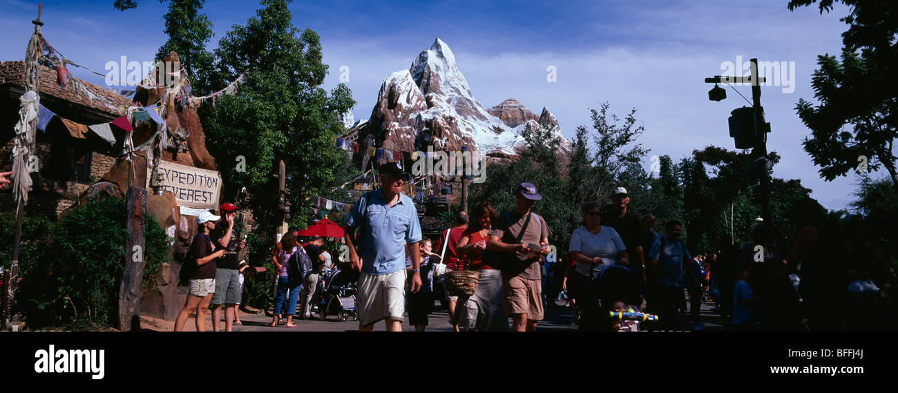 Expedition Everest, Animal Kingdom, Disney World, Orlando, Florida, USA Stock Photo