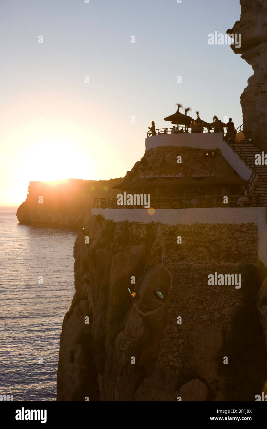 Cova den Xoroi, Menorca, Balearic Islands, Spain Stock Photo