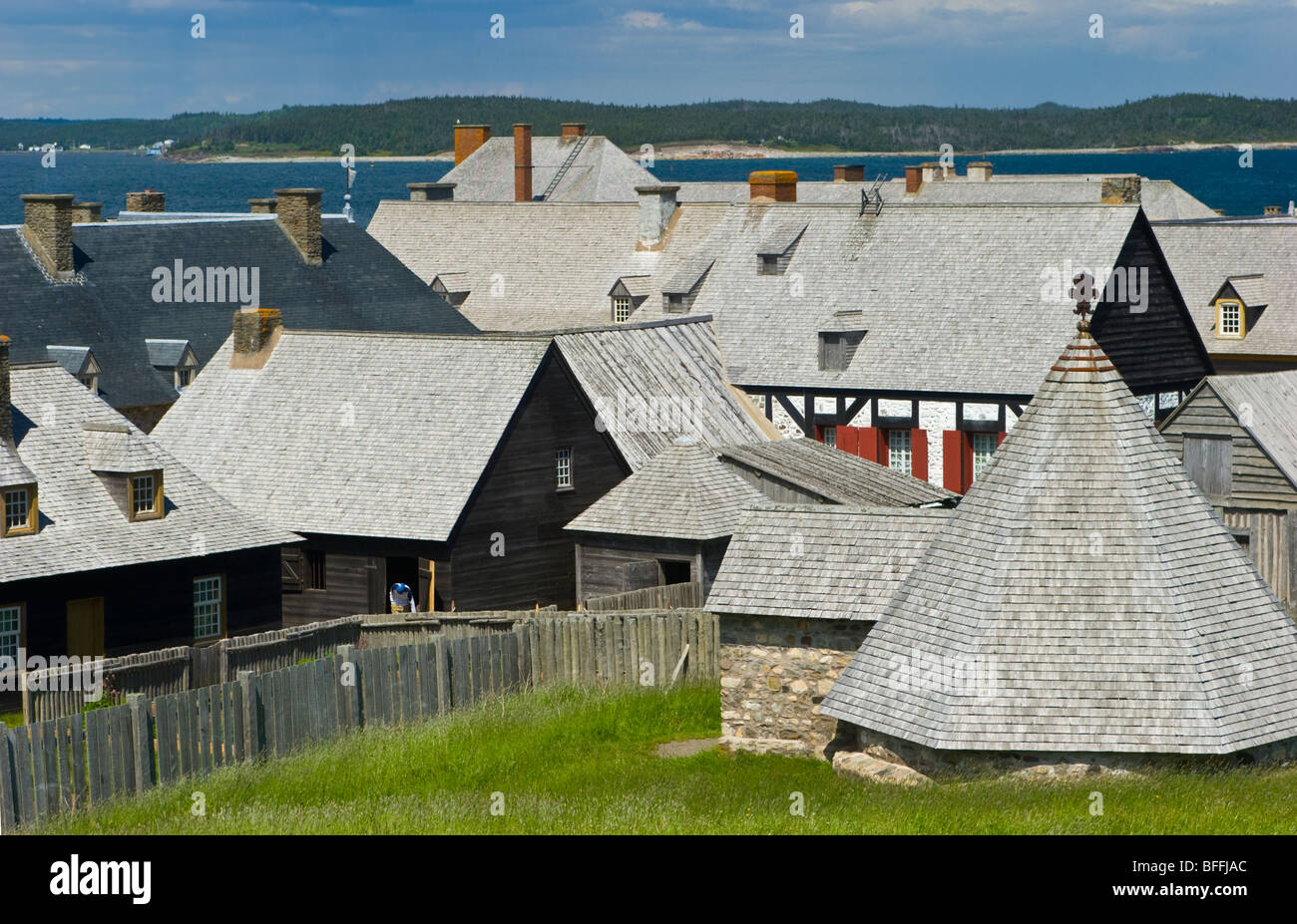 Fortress of Louisbourg National Historic Park Stock Photo Alamy