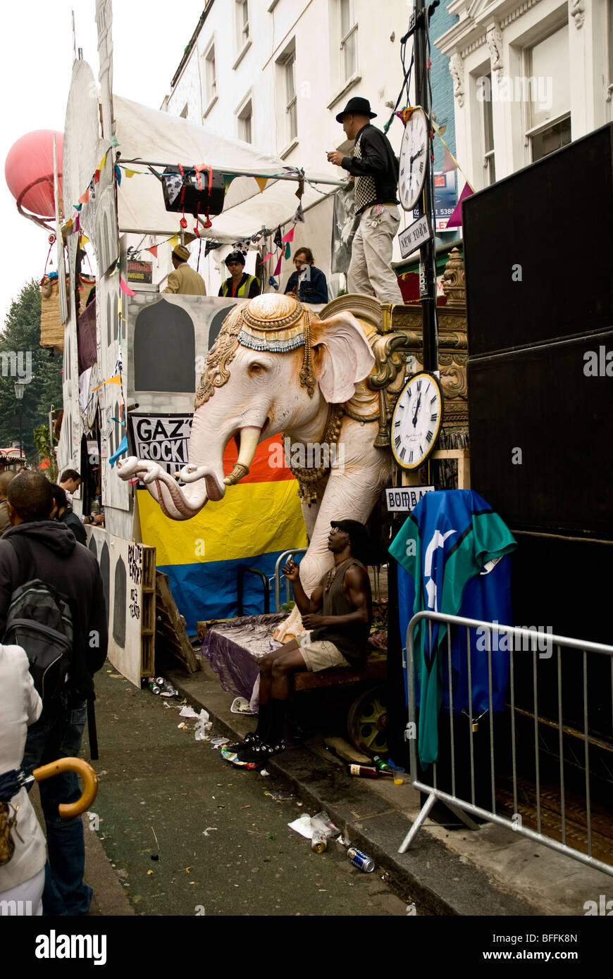 The Reform Club sound system at Notting Hill carnival Stock Photo Alamy