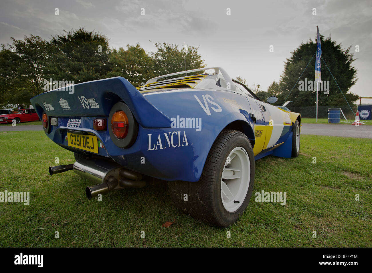 Lancia Stratos Rally Car Stock Photo