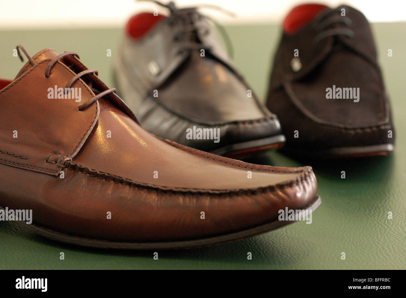 man's shoes. Stock Photo