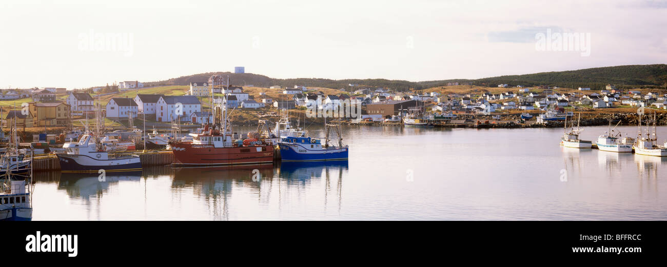 Historic Bona Vista Harbor, Newfoundland, Canada Stock Photo
