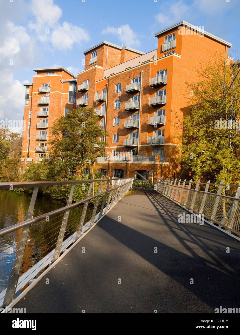 New shopping center apartments in hires stock photography and images