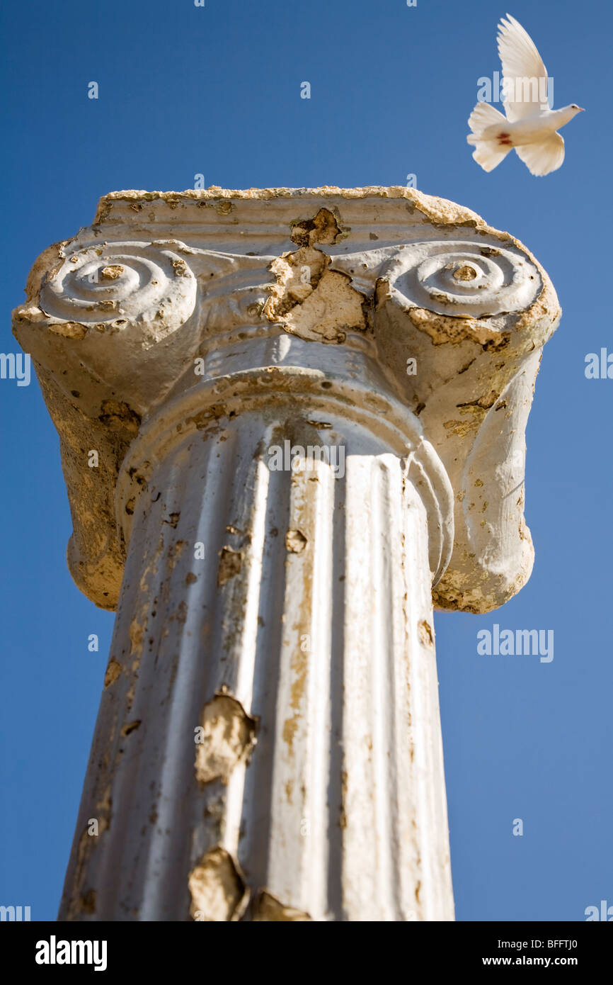 Greek Column Stock Photo