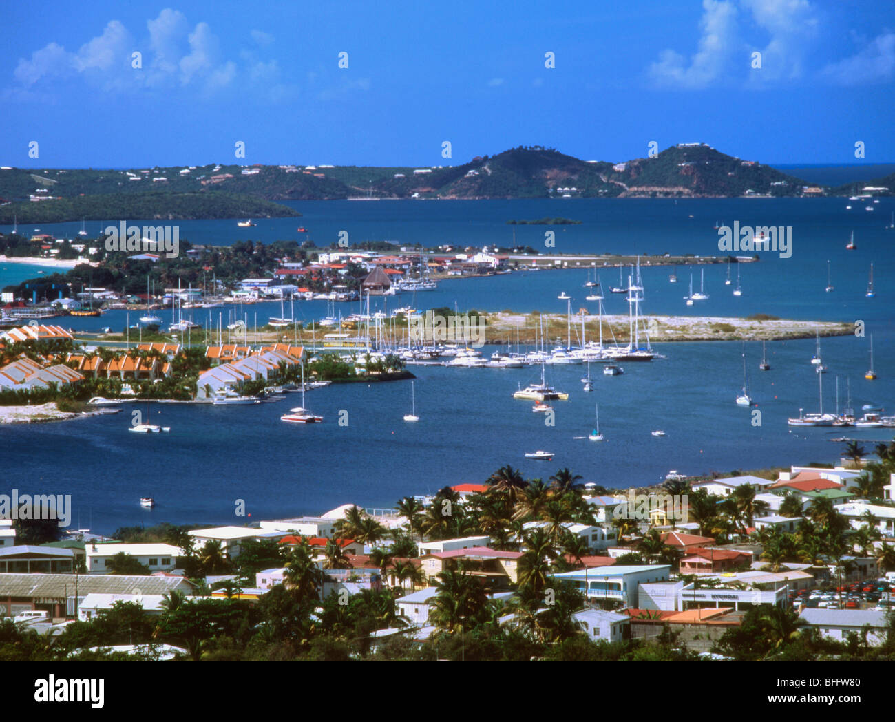 St.Maarten Simpson bay Stock Photo Alamy