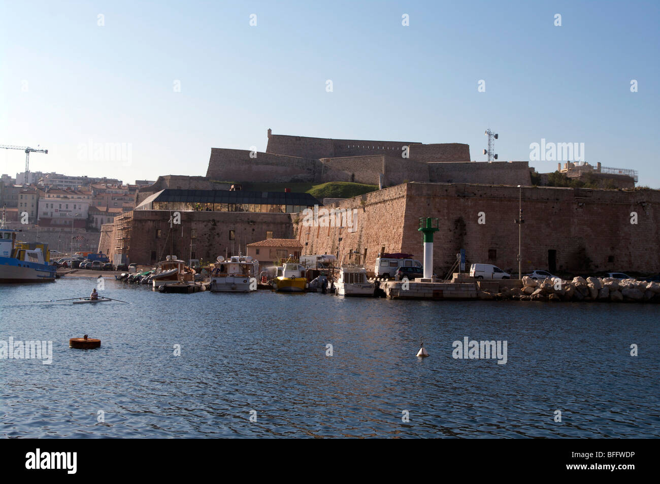 Fort Saint Nicolas in Marseille Stock Photo