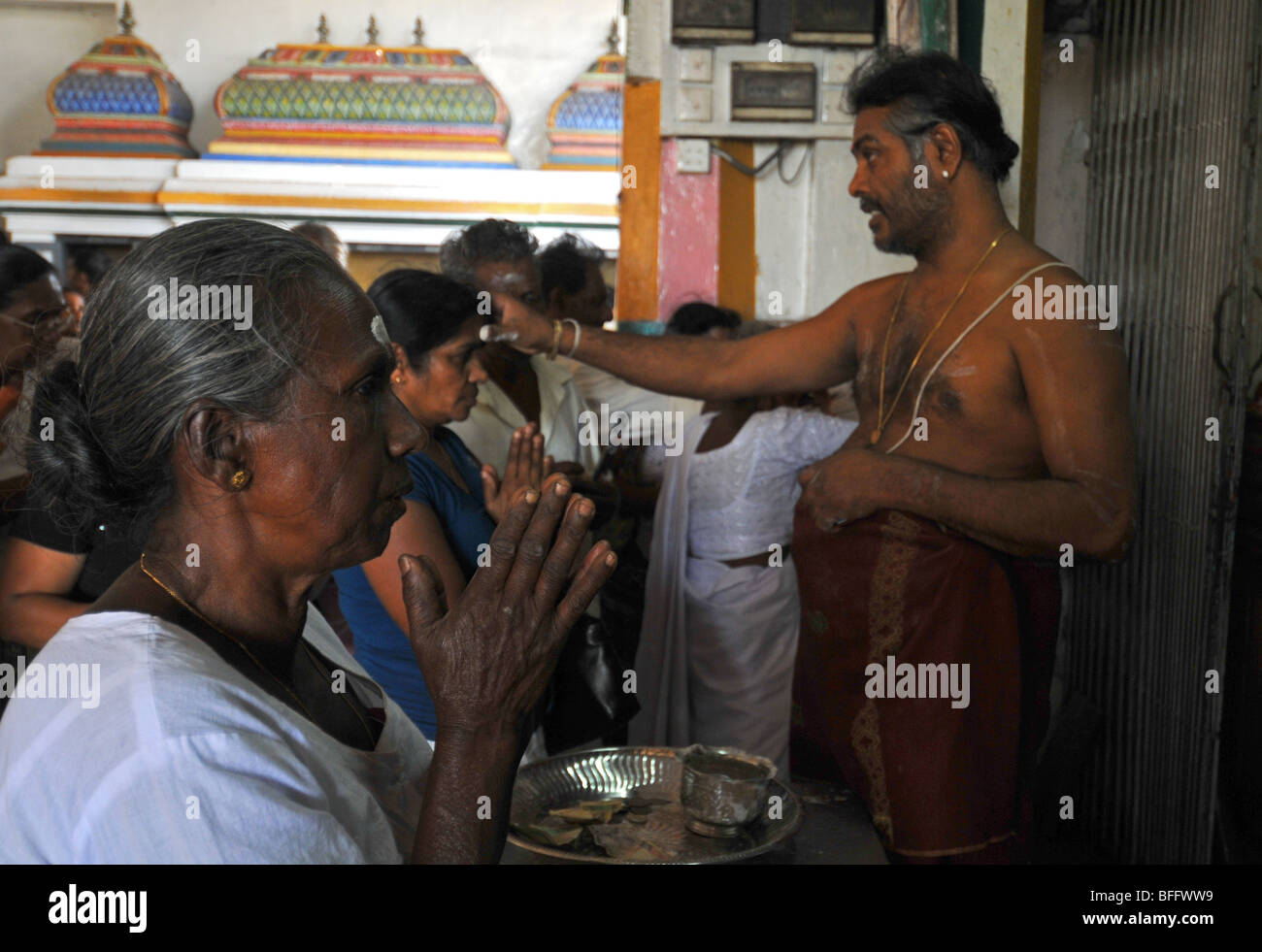 Koneswaram Kovil Hindu Temple, Trincomalee, Sri Lanka, Koneswaram Kovil Hindu Temple Stock Photo
