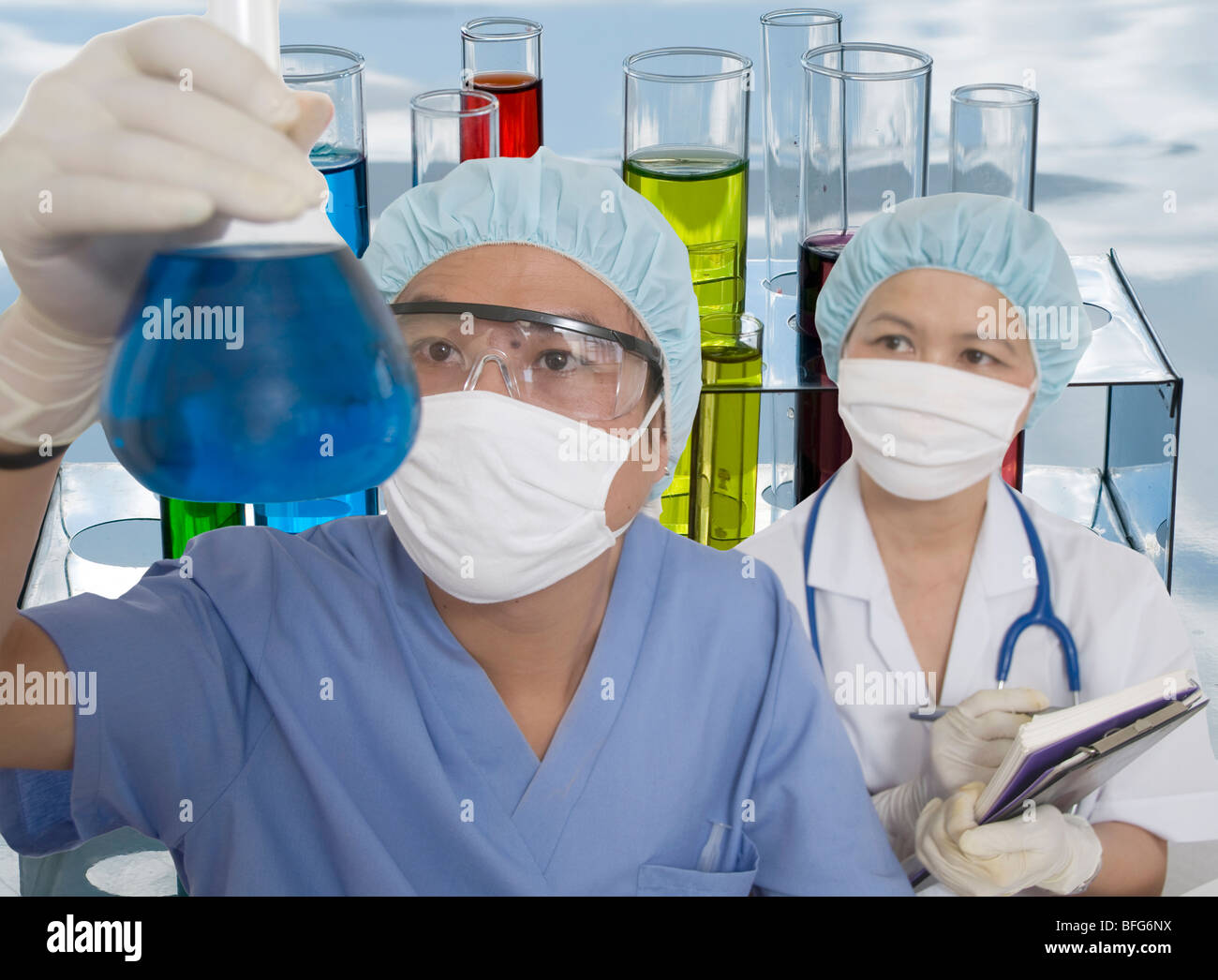 Asian medical research hi-res stock photography and images - Alamy