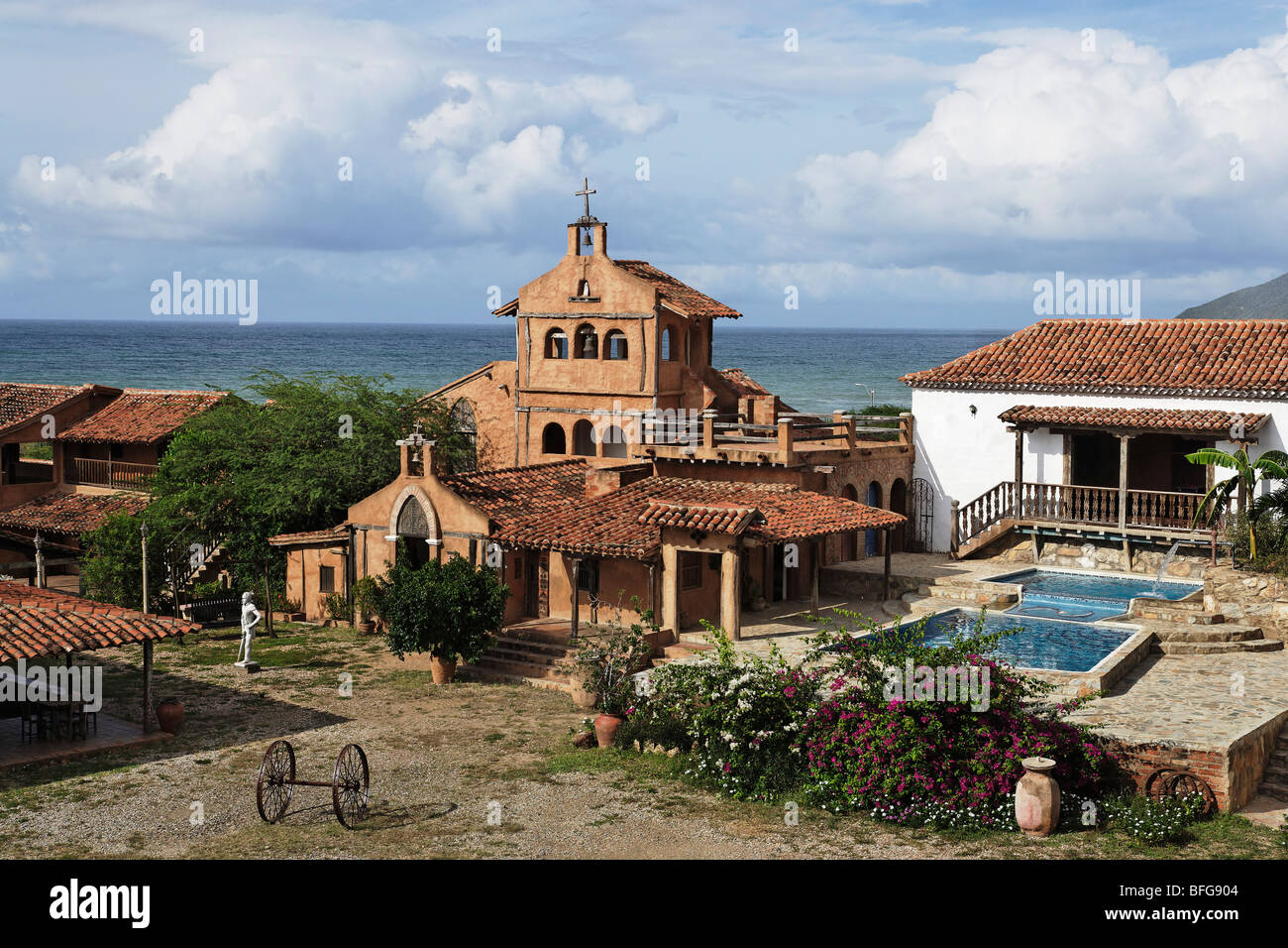 Church, Pueblos de Margarita, Juangriego, Isla Margarita, Nueva Esparta ...