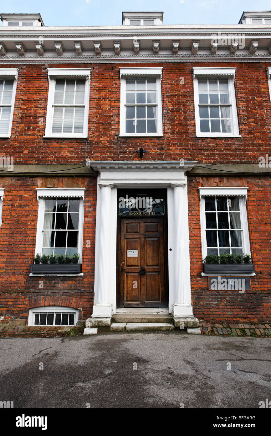 The Red House, A house in the centre of Sevenoaks, Kent Stock