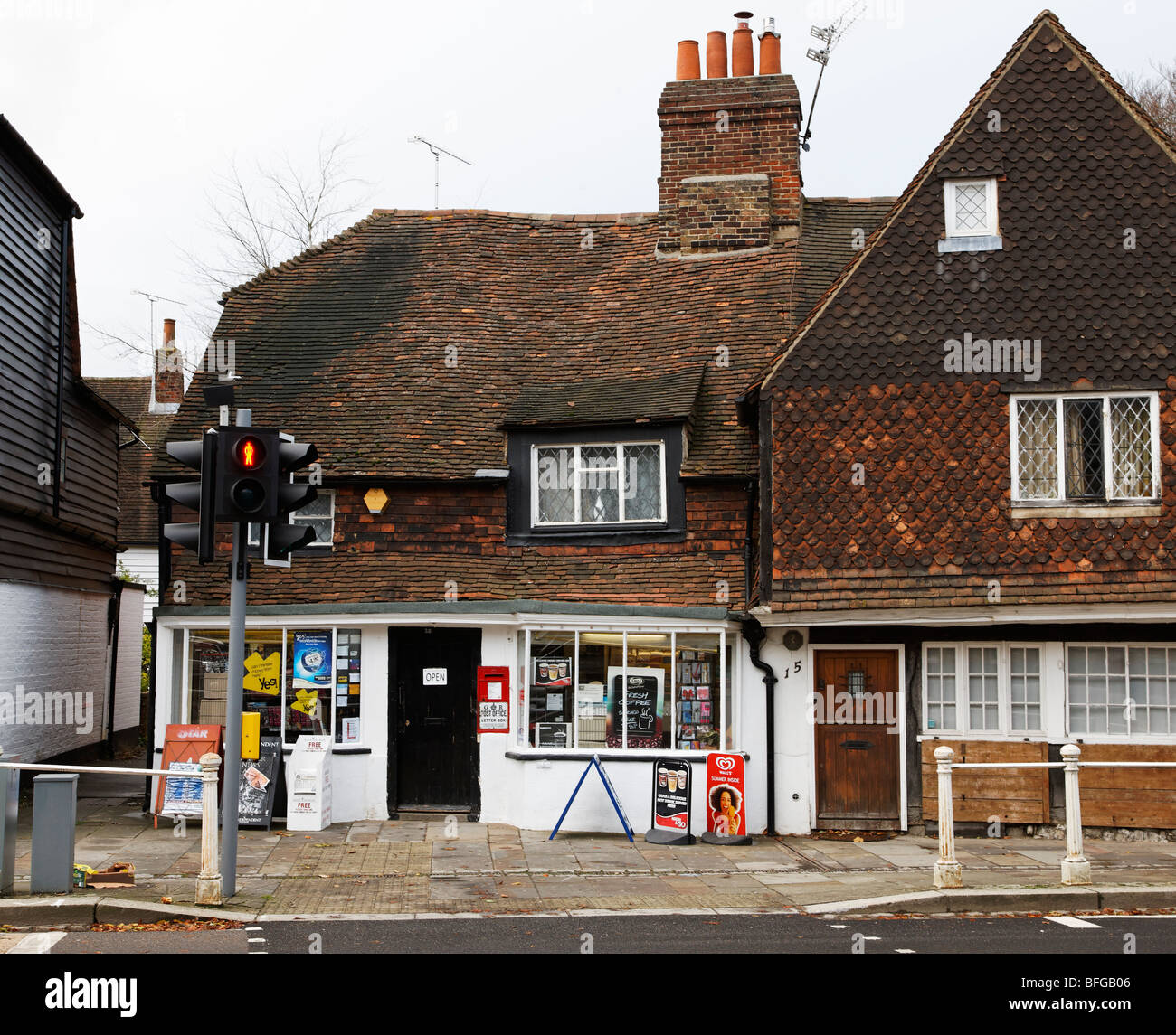 Architecture in Sevenoaks High Street Stock Photo Alamy