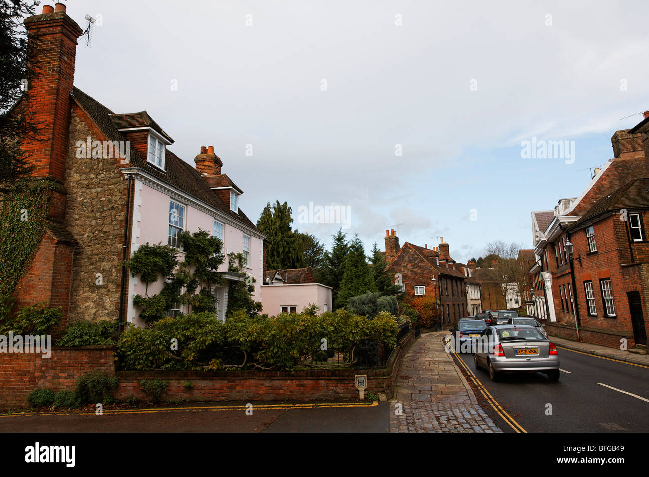 Architecture in Sevenoaks High Street Stock Photo Alamy