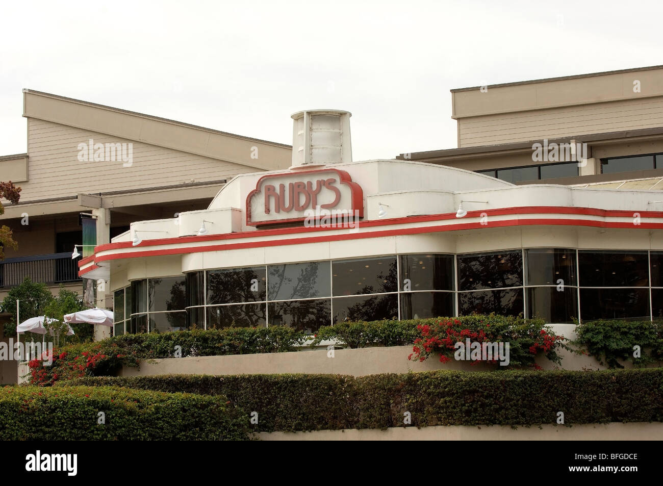 Ruby's Restaurant, Irvine Stock Photo Alamy