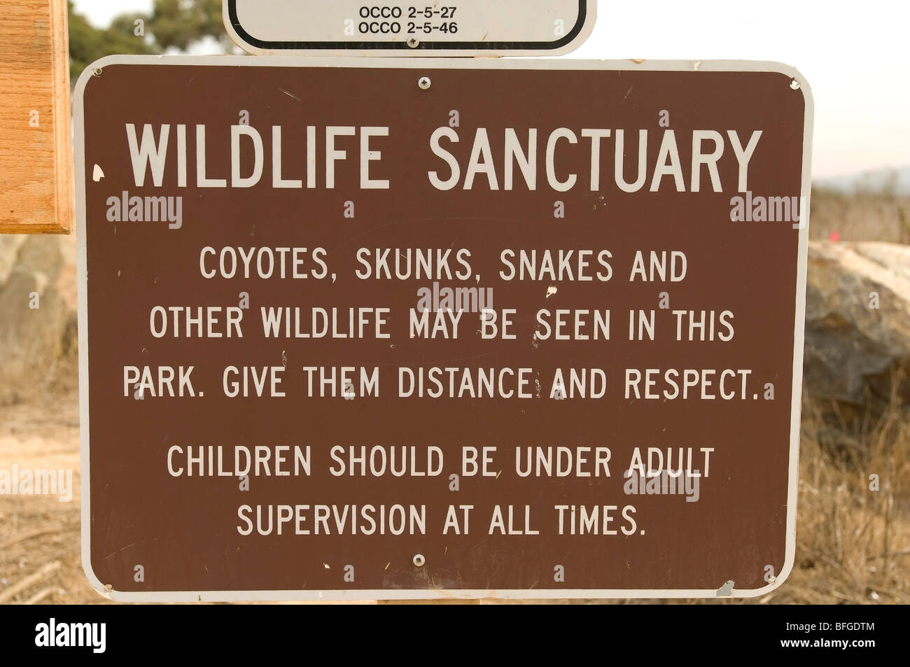 Wildlife Sanctuary Stock Photo