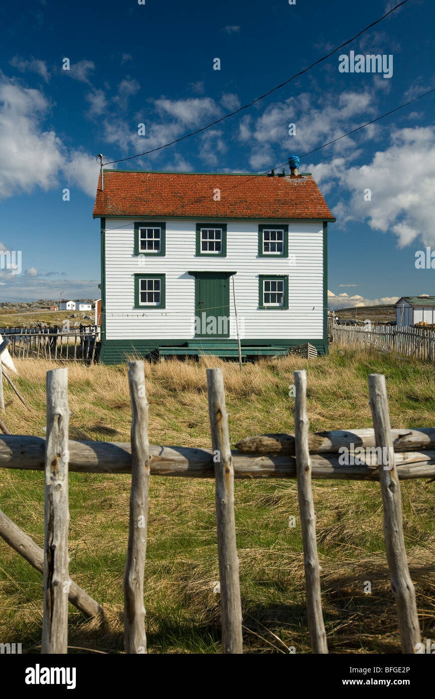 historic house in the fishing village of Tilting, a National Historic