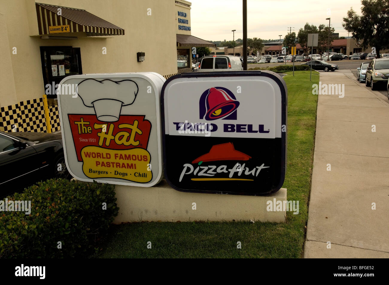 The Hat World Famous Pastrami Restaurant, Laguna Hills Stock Photo Alamy