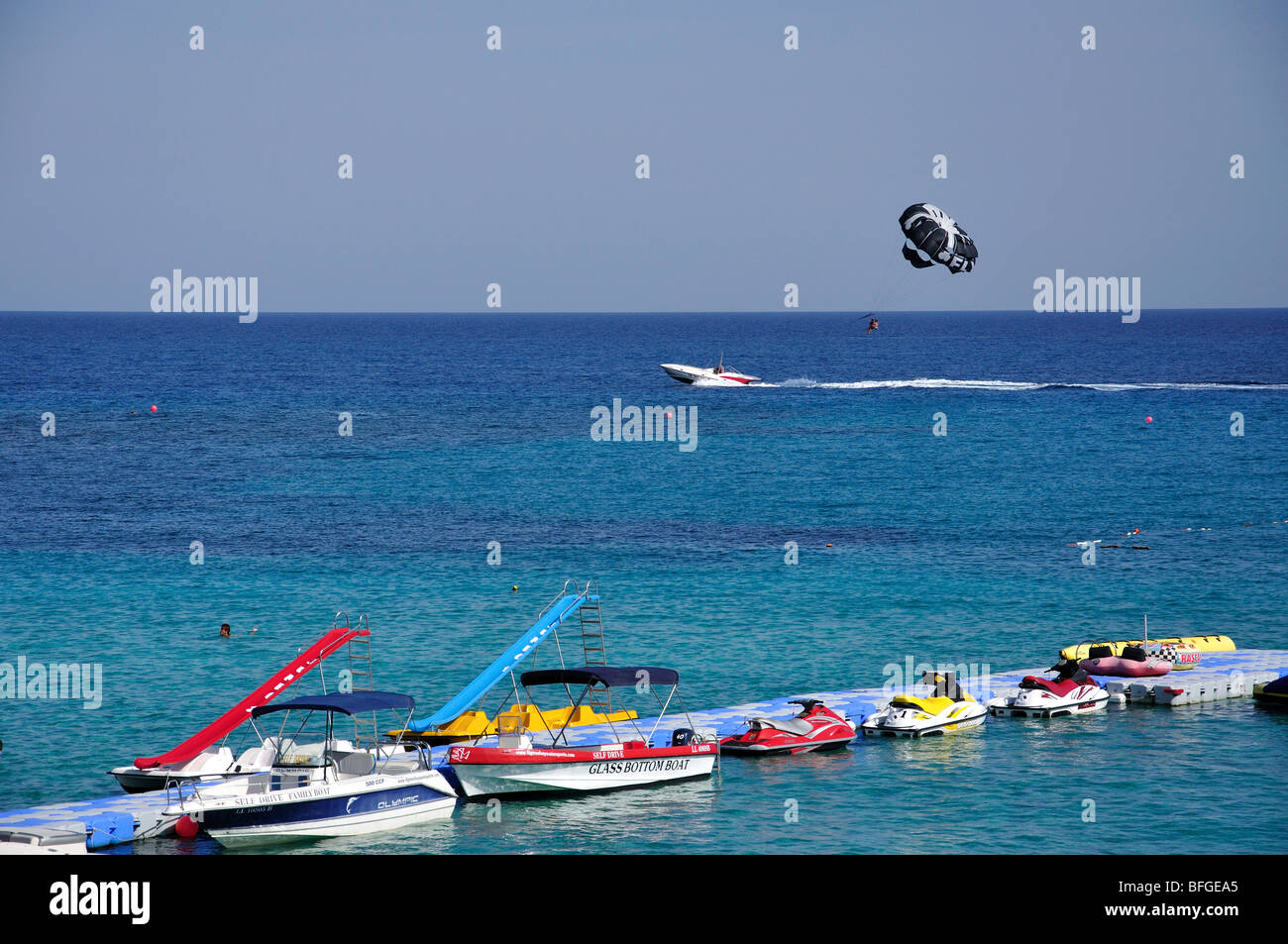 Cyprus sea boats hi-res stock photography and images - Alamy