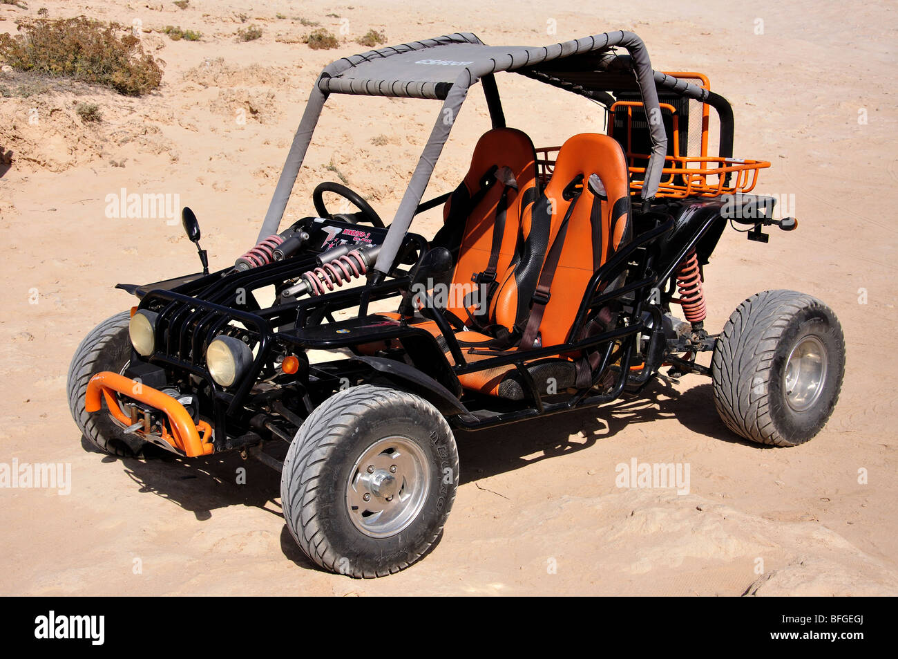 Beach buggy, Cavo Greco, Famagusta District, Cyprus Stock Photo