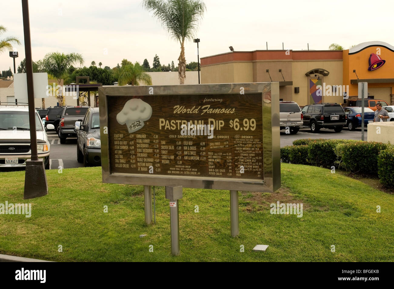 The Hat World Famous Pastrami Restaurant, Laguna Hills Stock Photo Alamy