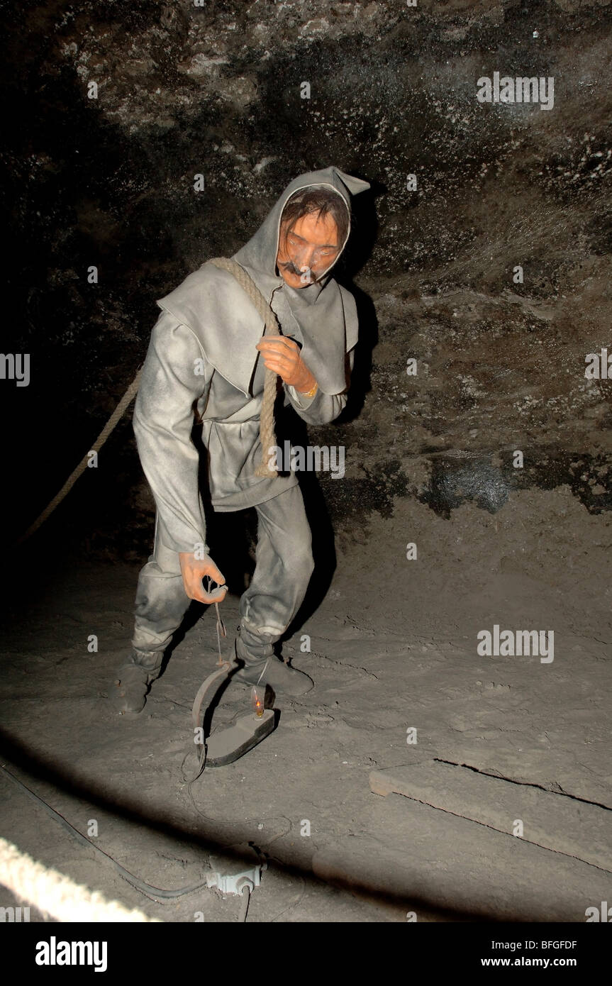 The Wieliczka Salt Mine,  in Wieliczka , southern Poland in the Kraków  area. Stock Photo