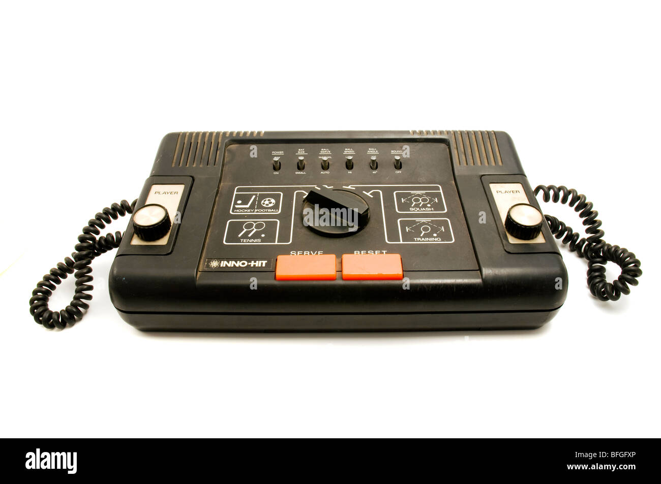 Original Inno-hit sportron gt-retro videogame console Stock Photo