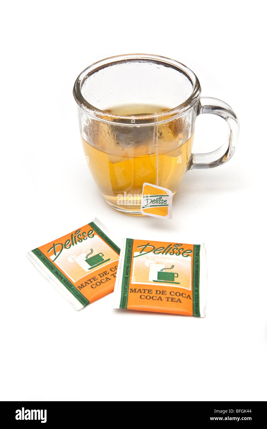 Delisse Mate De Coca tea, a traditional Peruvian herbal drink made with ...