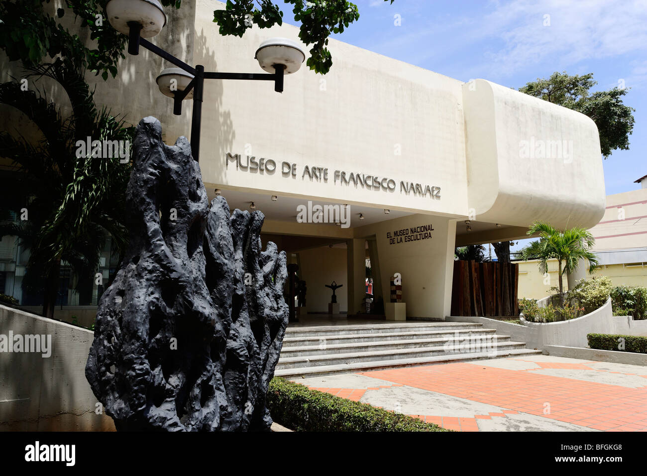 Museo de Arte Contempor neo Francisco Narv ez, Porlamar, Isla Margarita, Nueva Esparta, Venezuela Stock Photo