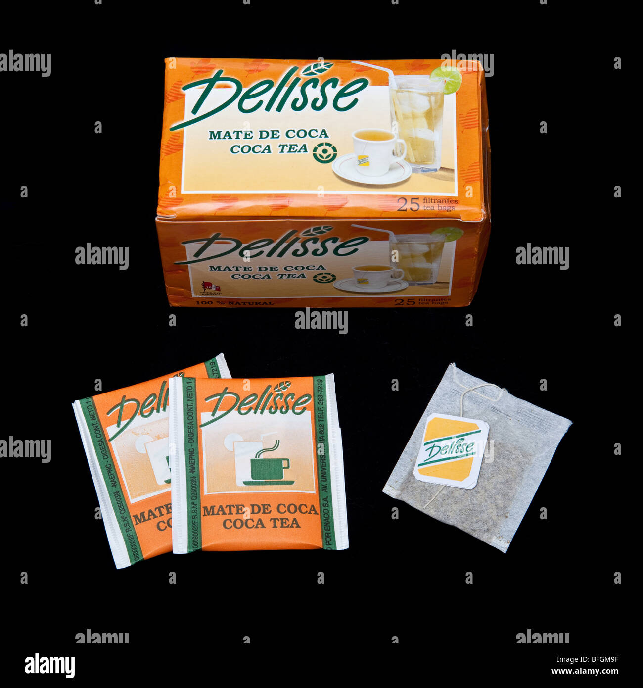 Delisse Mate De Coca tea, a traditional Peruvian herbal drink made with ...