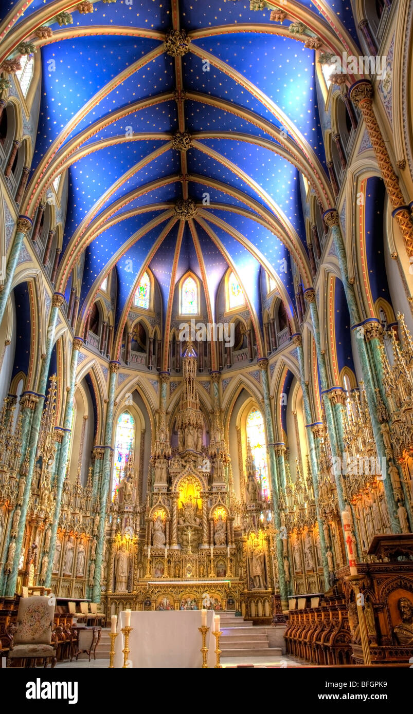 Notre Dame Cathedral Ottawa Ontario Canada BFGPK9 