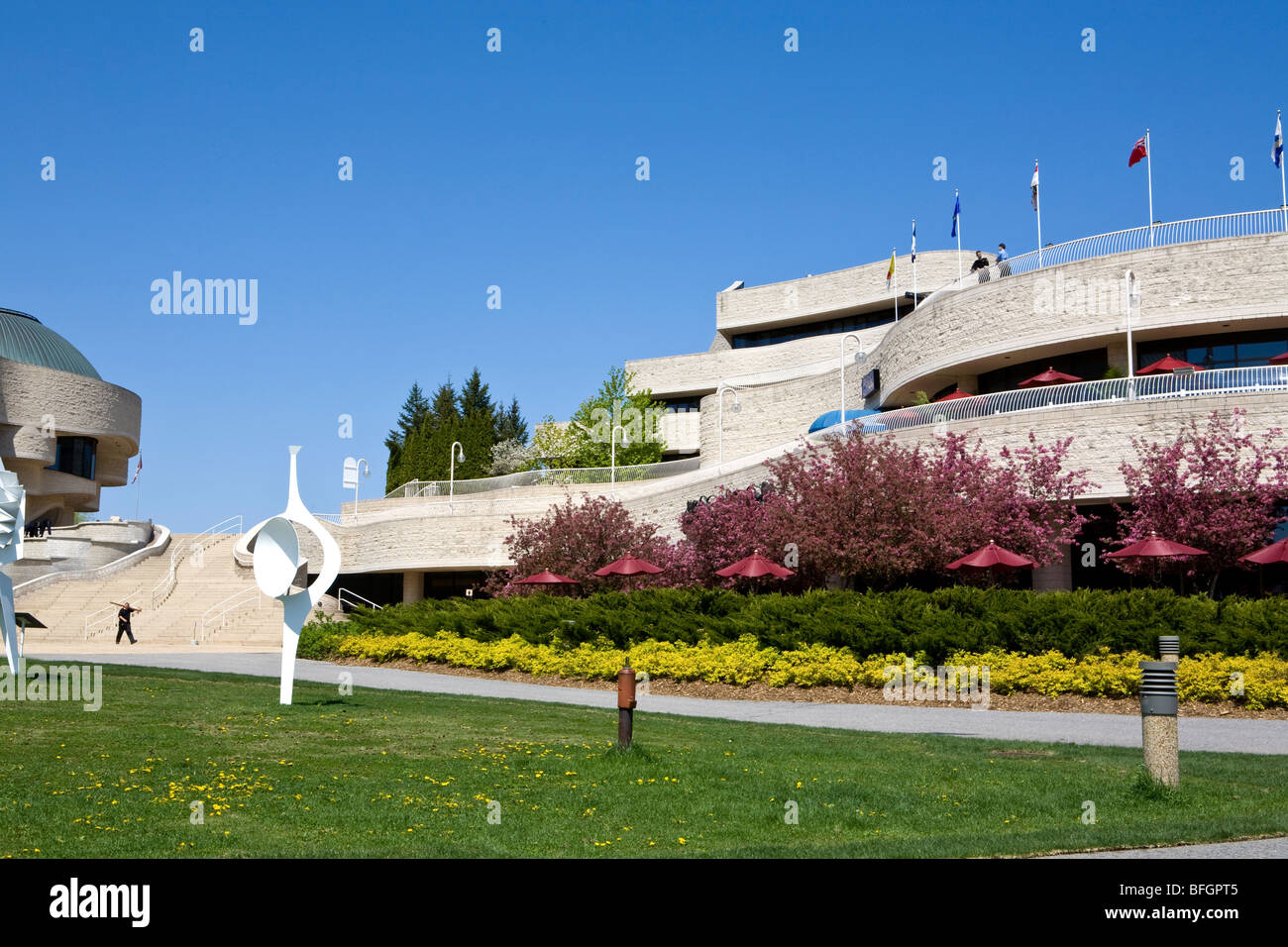 Museum of Civilization, Gatineau, Quebec, Canada Stock Photo