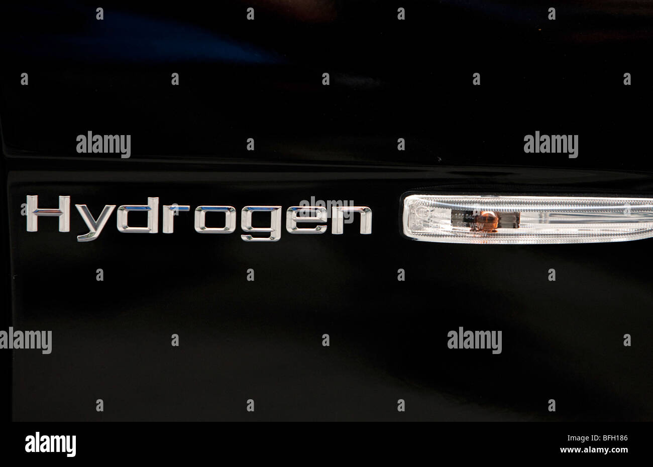 BMW Hydrogen 7 , hydrogen vehicle |. Stock Photo