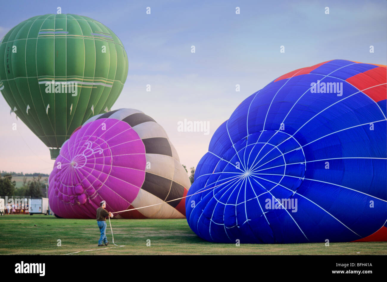 Atlantic Balloon Festival, Sussex, New Brunswick, Canada Stock Photo