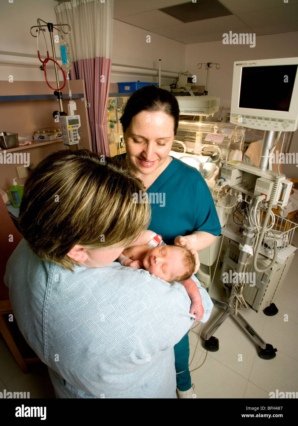 Queen Elizabeth Hospital, Charlottetown Prince Edward Island Stock Photo