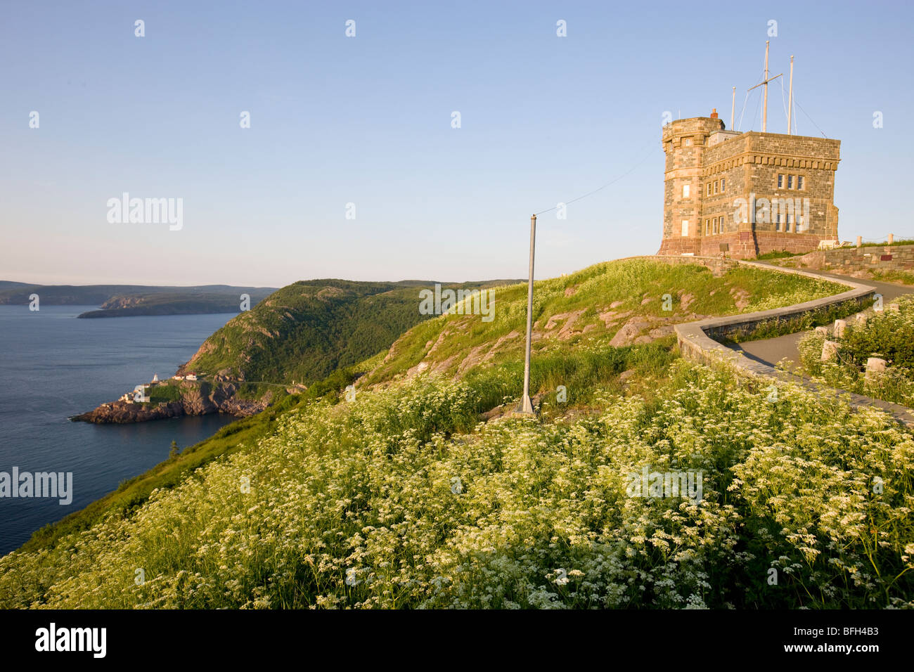 View from Signal Hill national historic site, St. John's, Newfoundland, Canada Stock Photo