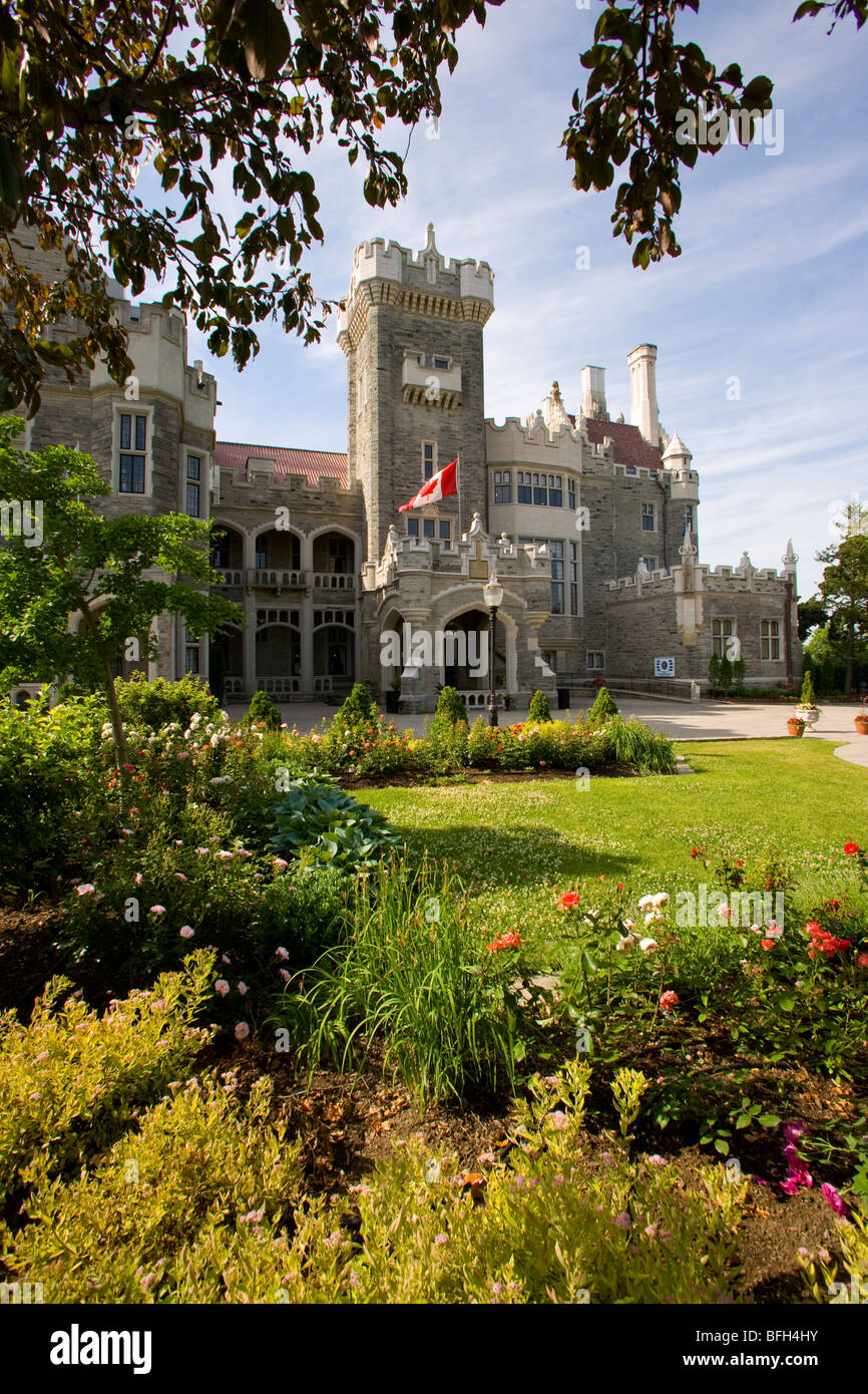 Casa Loma, one of Toronto's greatest historical monuments.  Toronto, Ontario, Canada Stock Photo