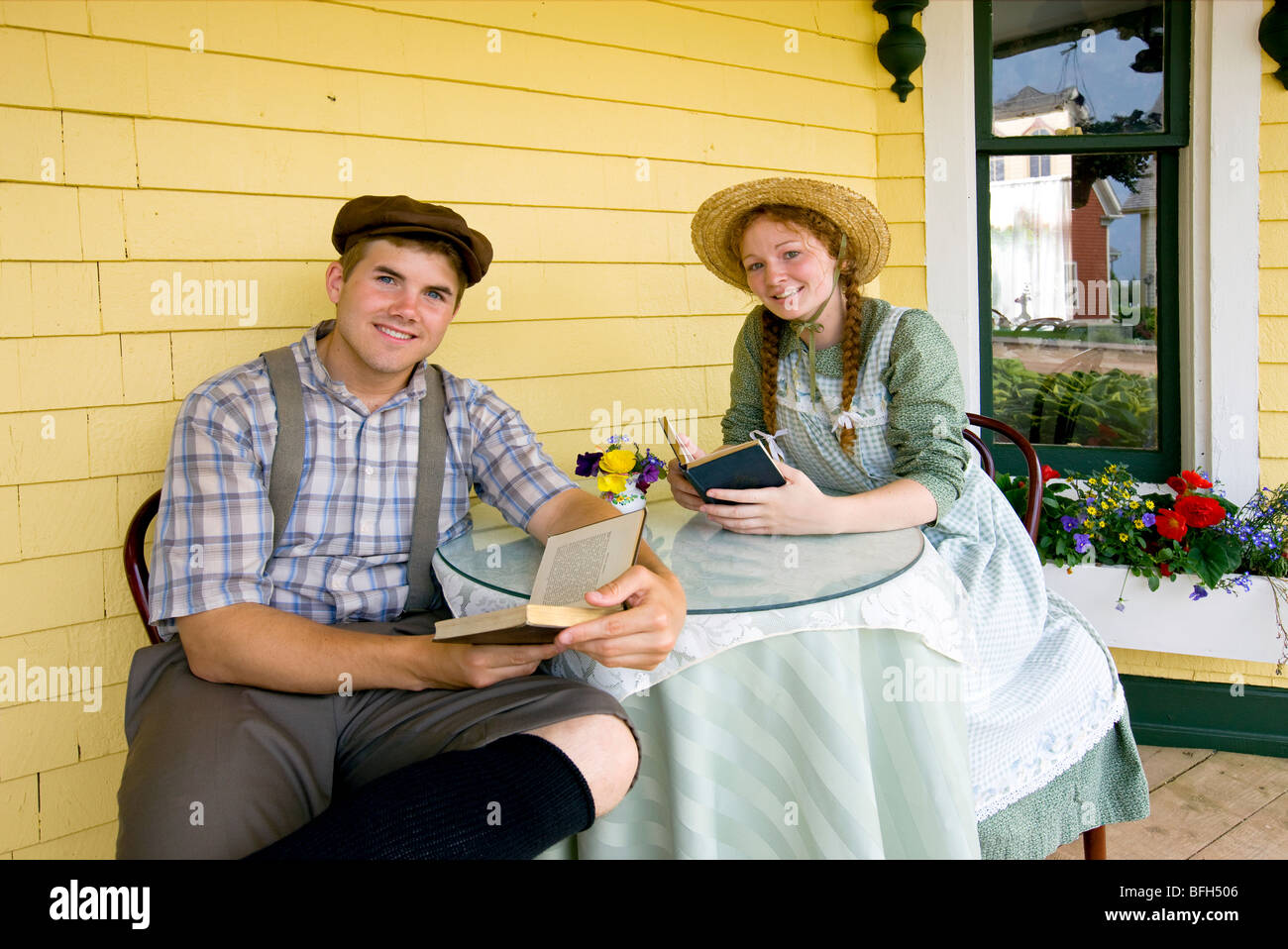 Anne and Gilbert actors, Avonlea Village, Cavendish, Prince Edward