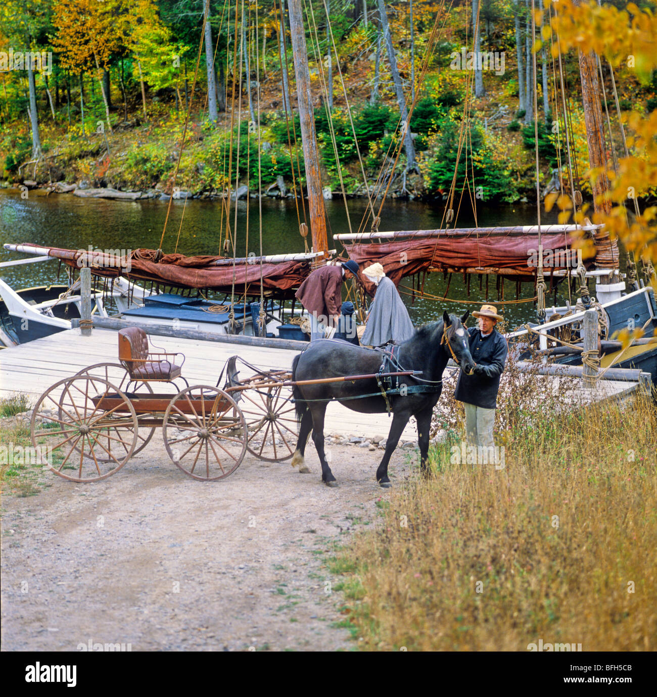Kings landing historical settlement hires stock photography and images Alamy