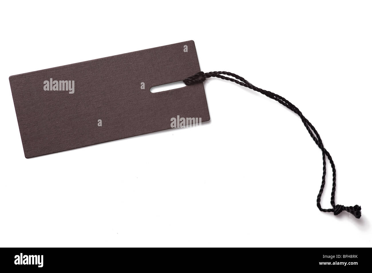blank price tag on white background Stock Photo - Alamy