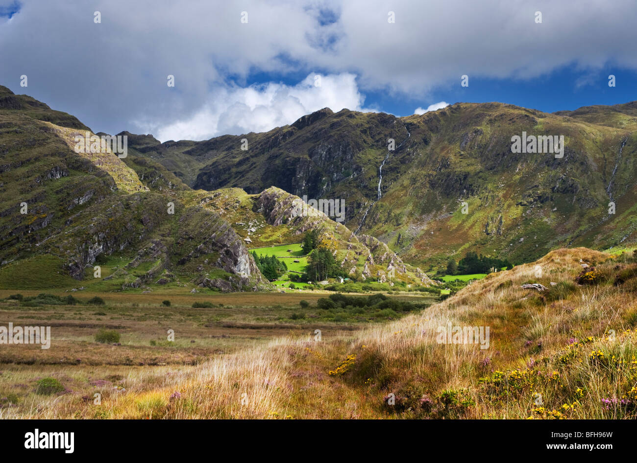 The Caha Mountains, Adrigole, Beara, County Cork, Ireland Stock Photo