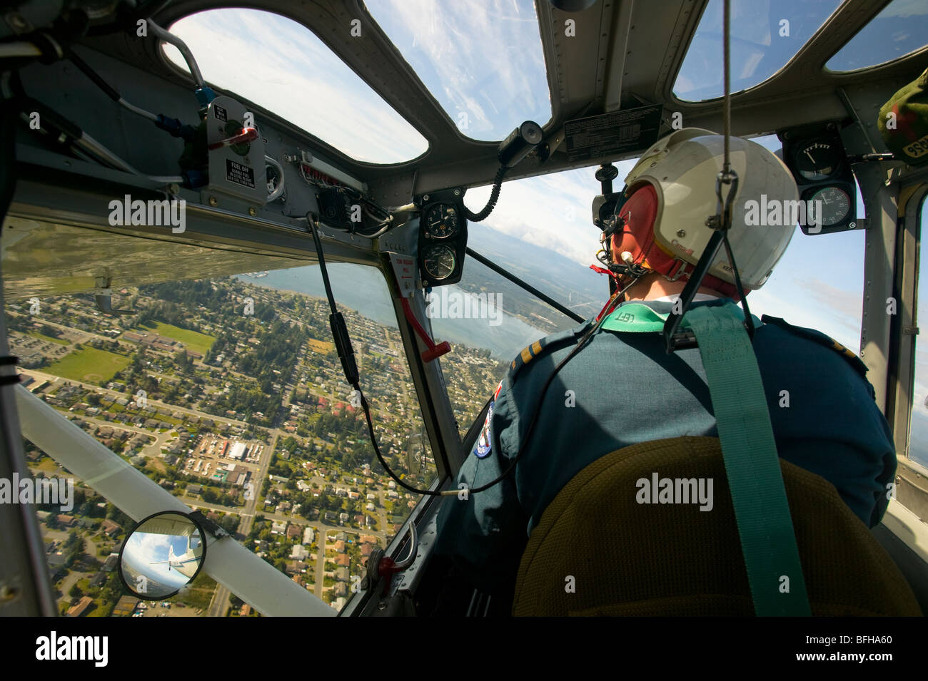 Pilot's towing gliders for the Air Cadet glider program at CFB Comox