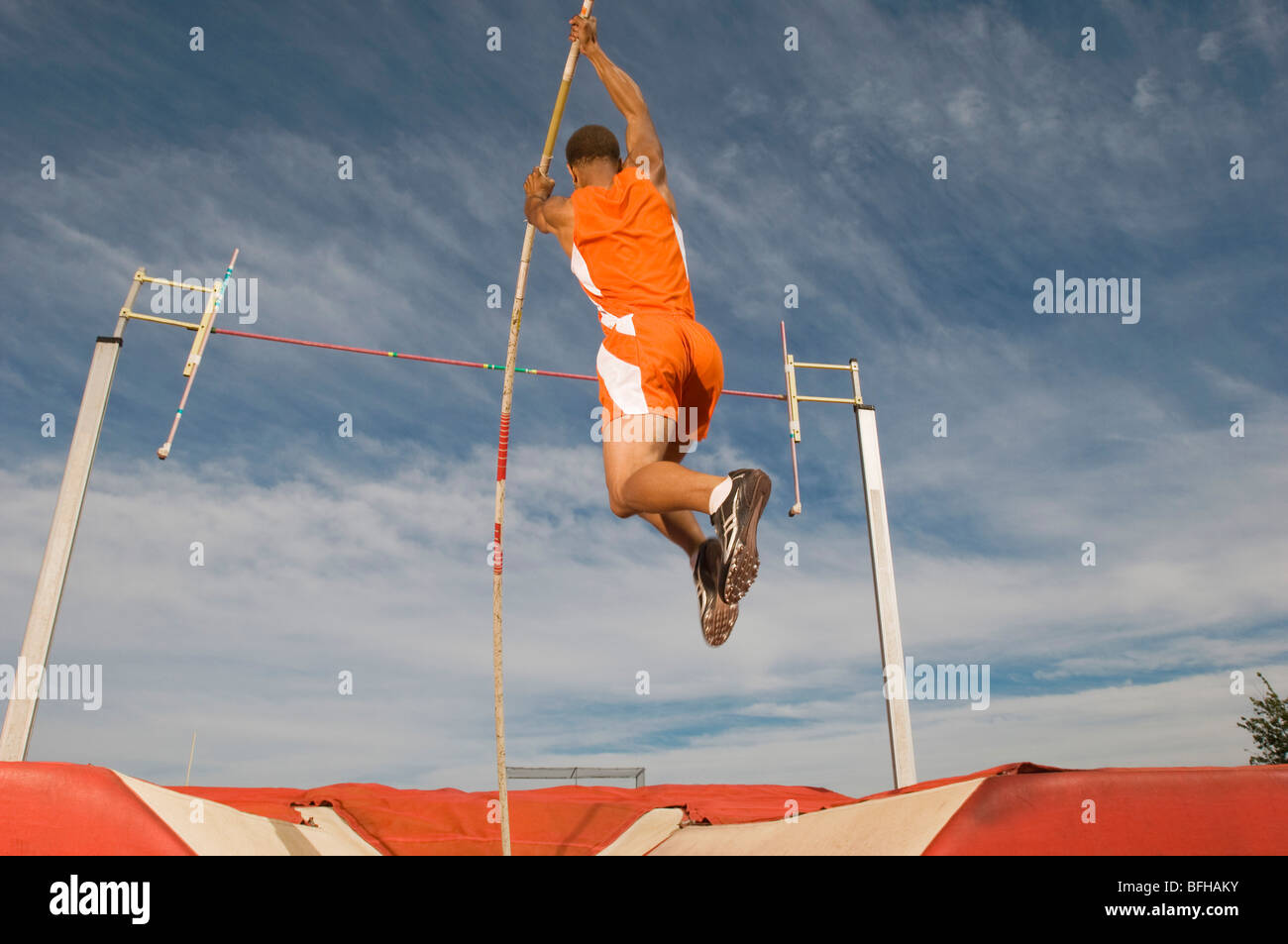 Pole Vault Athlete Stock Photos & Pole Vault Athlete Stock Images Alamy