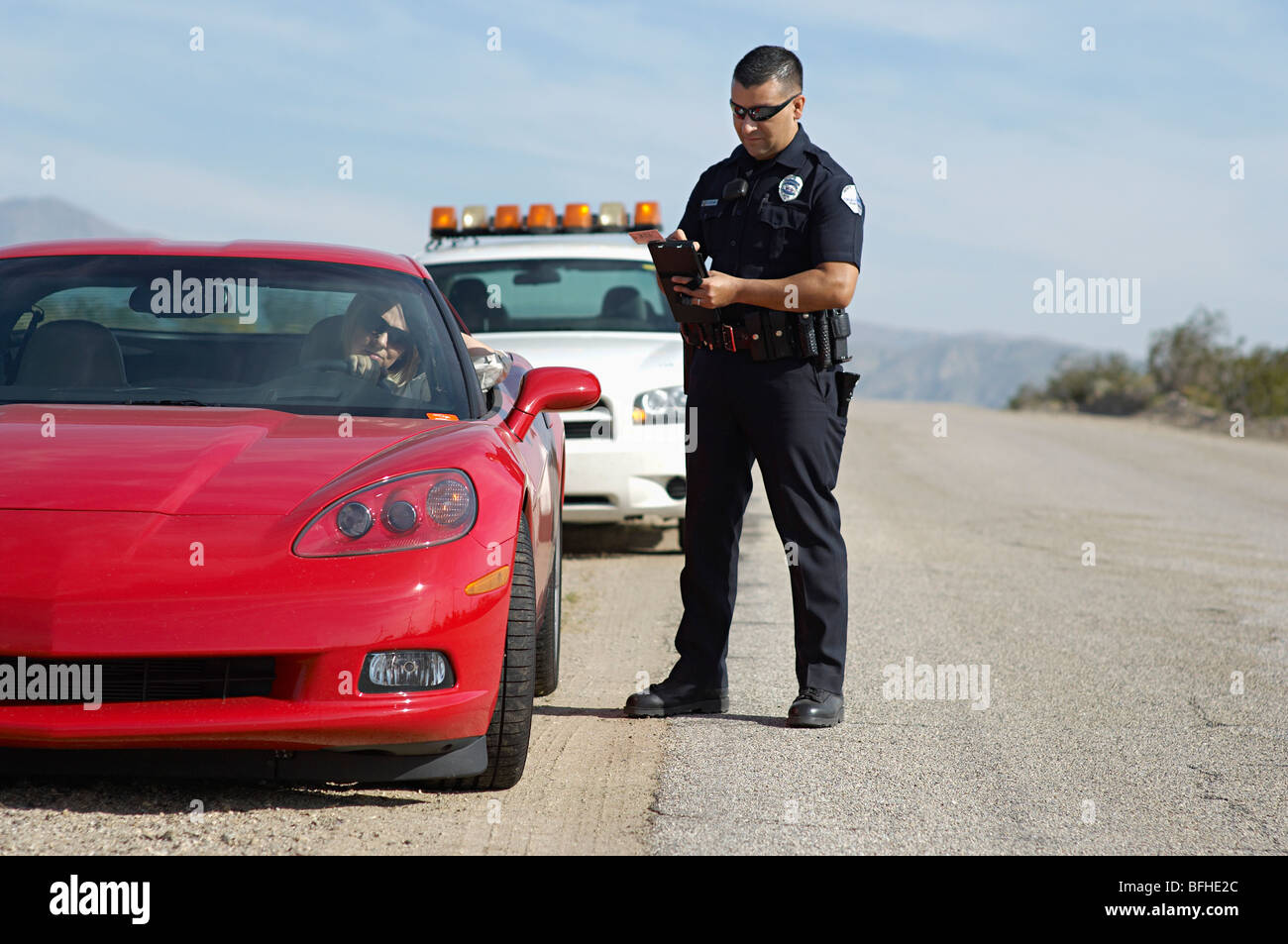 Cop ticket hi-res stock photography and images - Alamy