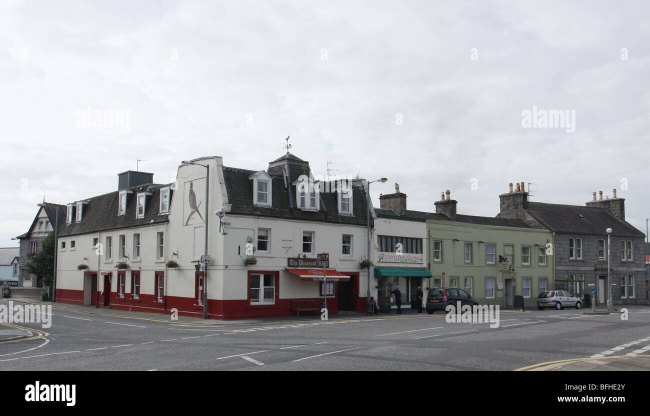 Dalbeattie street scene Dumfries and Galloway, Scotland September 2009