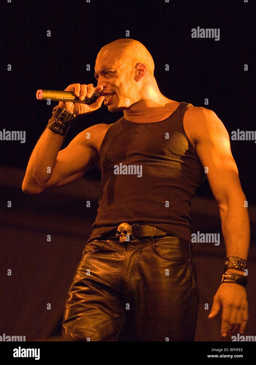 BUDAPEST-August 6: Snap performs on stage at Cafe del Rio stage, 2009 in Hungary Stock Photo