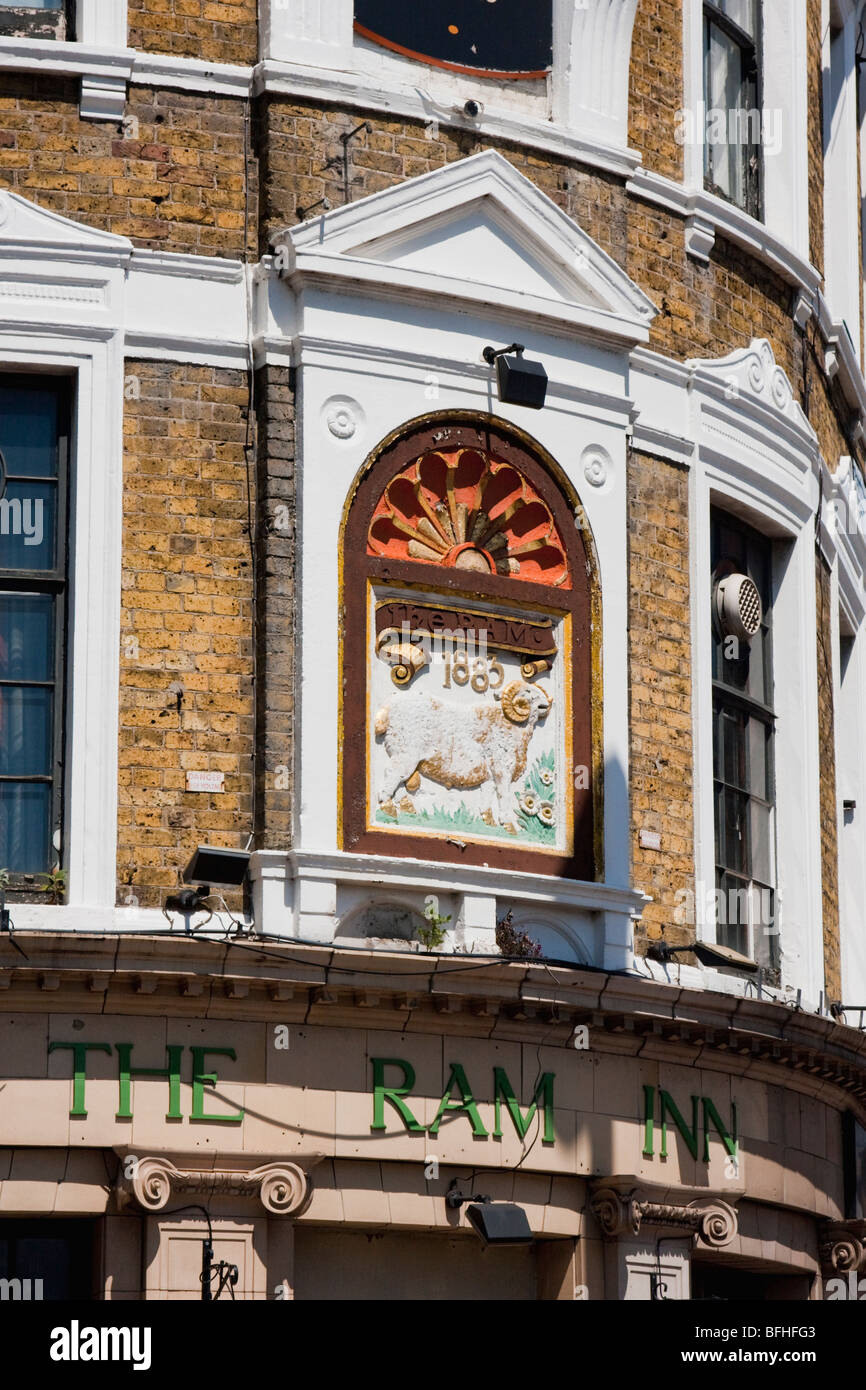 The Ram Inn, Youngs Brewery in Wandsworth, South London, England Stock Photo