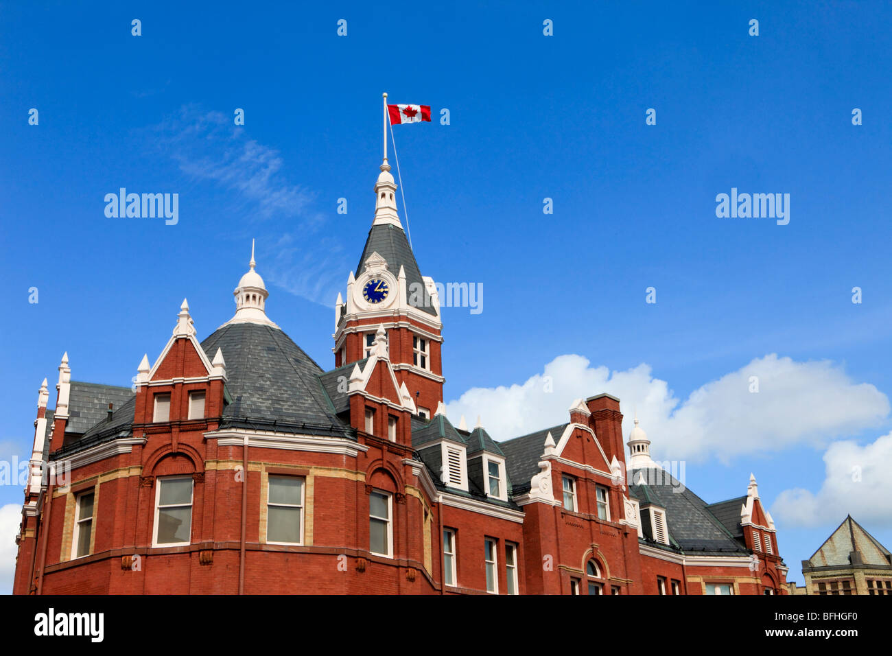 City Hall, Stratford, Ontario, Canada Stock Photo