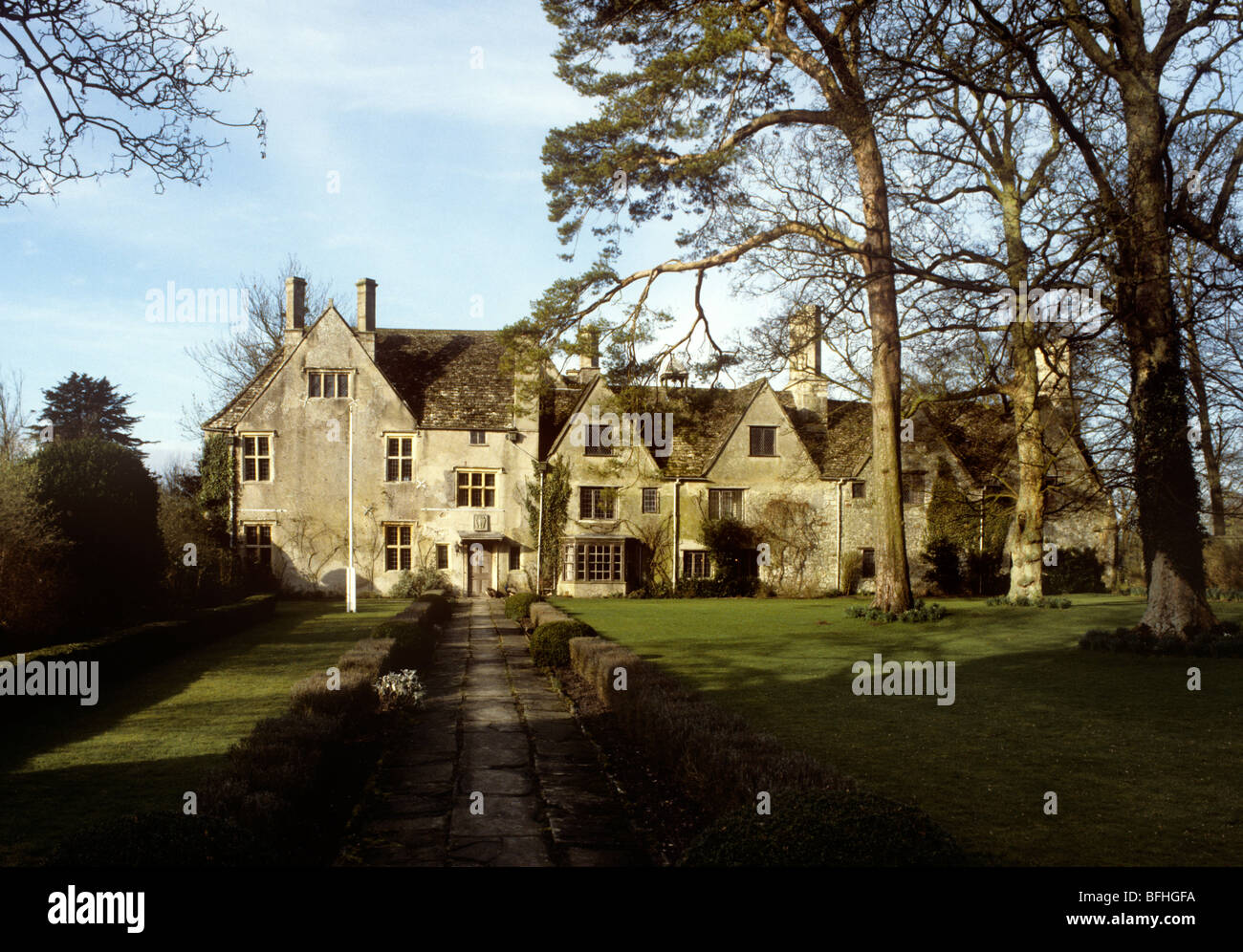 UK, England, Wiltshire, Avebury Manor Stock Photo